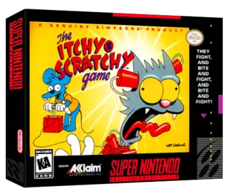 jeu Itchy & Scratchy Game, The